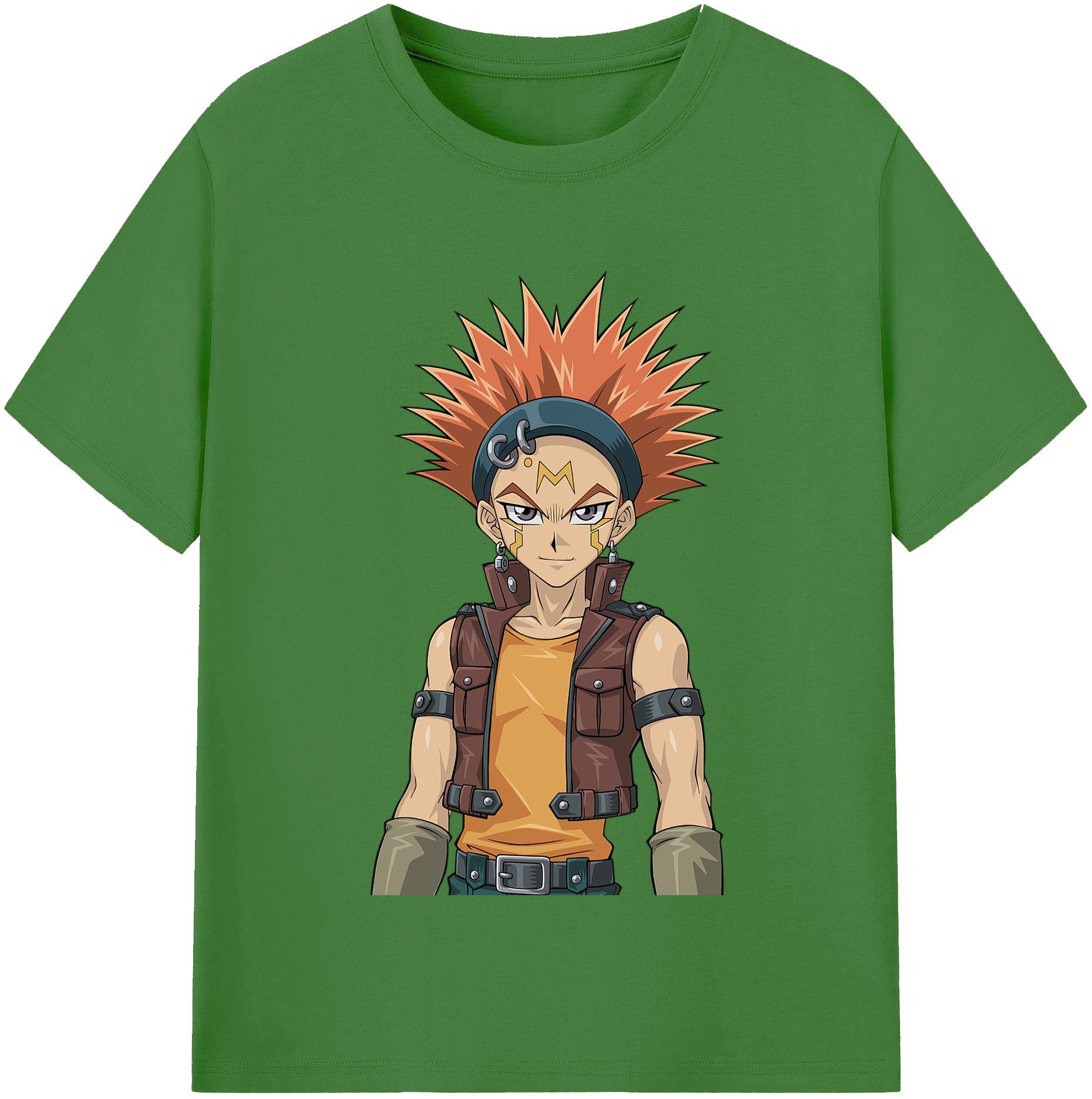 （画像用） 遊☆戯☆王 Yu-Gi-Oh! レディースカジュアルプリントTシャツ（綿100％）